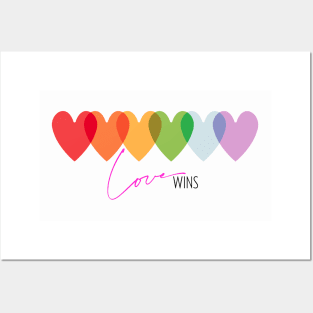 PRIDE - Love Wins - ALWAYS Posters and Art